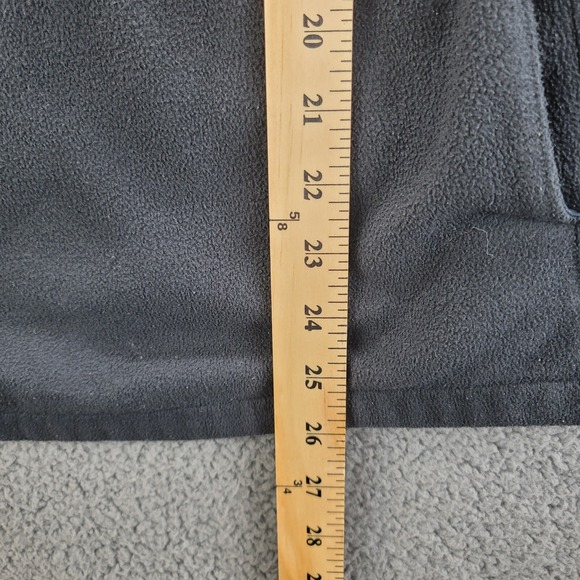 North Face Pullover Sweater Black Womens Large 1/4 Zip Jacket Long Sleeve Fleece - Picture 12 of 13